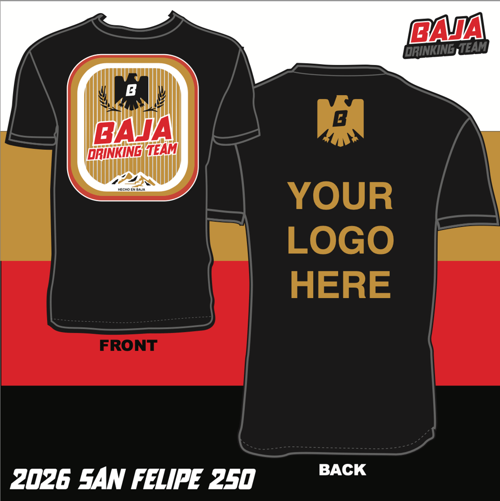 Image of 2026 Baja Drinking Team T-Shirt