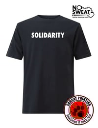 Image 1 of Solidarity organic t-shirt
