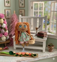 Image 1 of 7” Handmade Doll