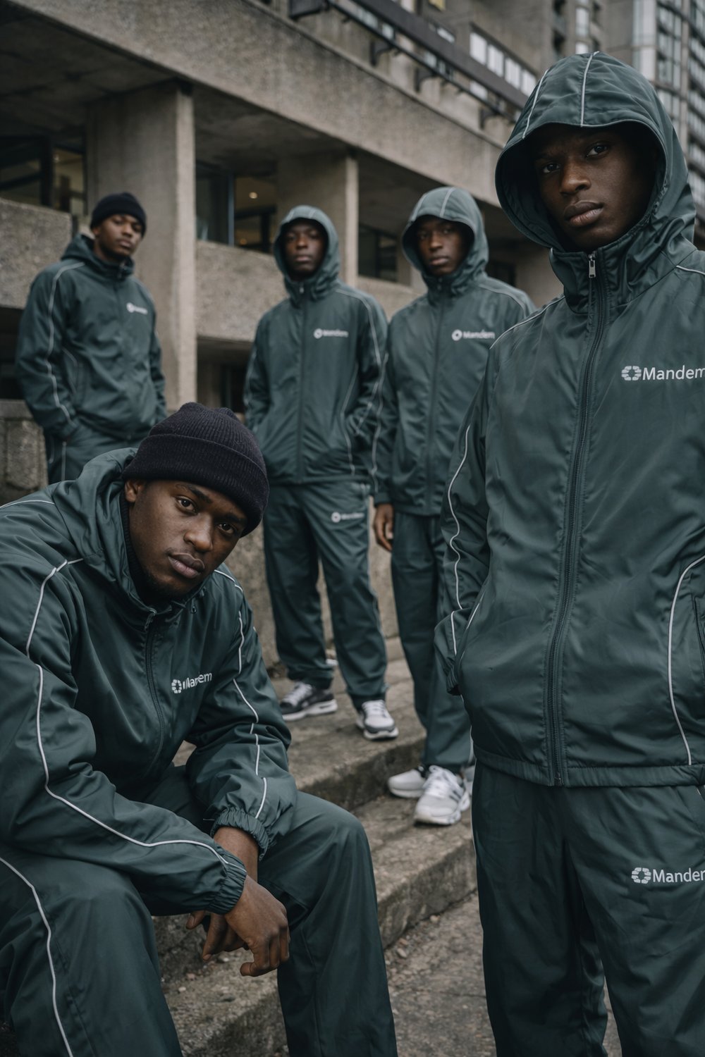 Image of MANDEM TEAL TRACKSUIT