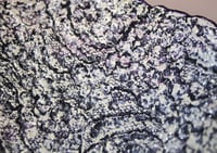 Image 3 of Handmade Lace Imprint Paper Mache Bowl | Recycled Paper Art Decor