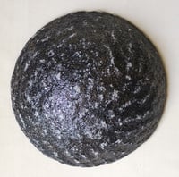 Image 5 of Handmade Lace Imprint Paper Mache Bowl | Recycled Paper Art Decor