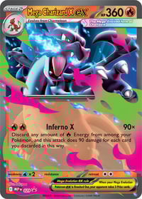 Mega Charizard X ex - 029 - ME: Mega Evolution Promo - Near Mint