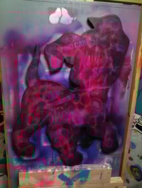 Image 2 of Null & Void - Original Collage Painting 20" x 28"