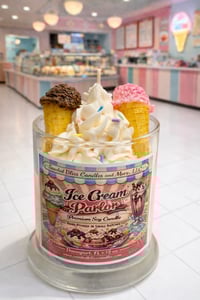 Image 1 of Ice Cream Parlor Candle 