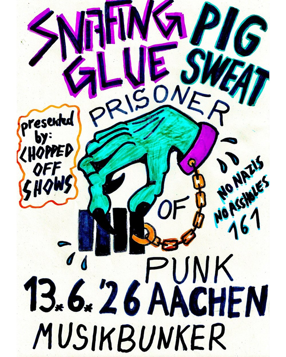 Image of Sniffing Glue / Pig Sweat // 13.06.2026