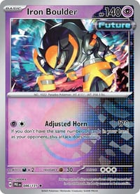 Iron Boulder (Poke Ball Pattern) - SV: Prismatic Evolutions - Near Mint