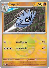 Pupitar (Poke Ball Pattern) - SV: Prismatic Evolutions - Near Mint