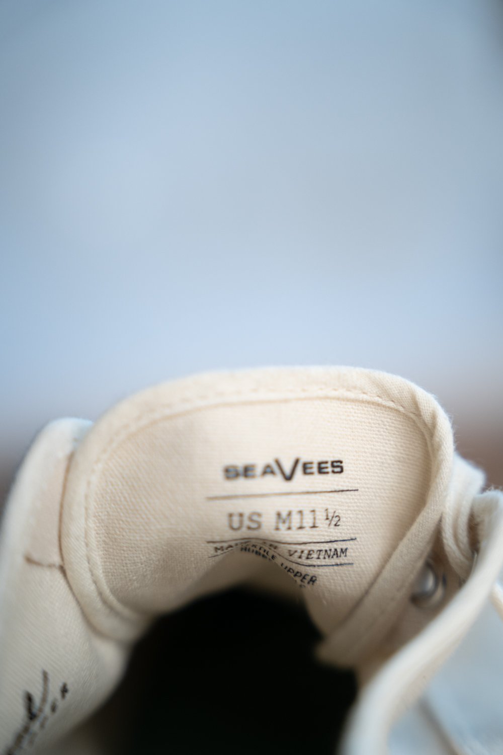 Image of SEAVEES x Goodyear canvas sneaker