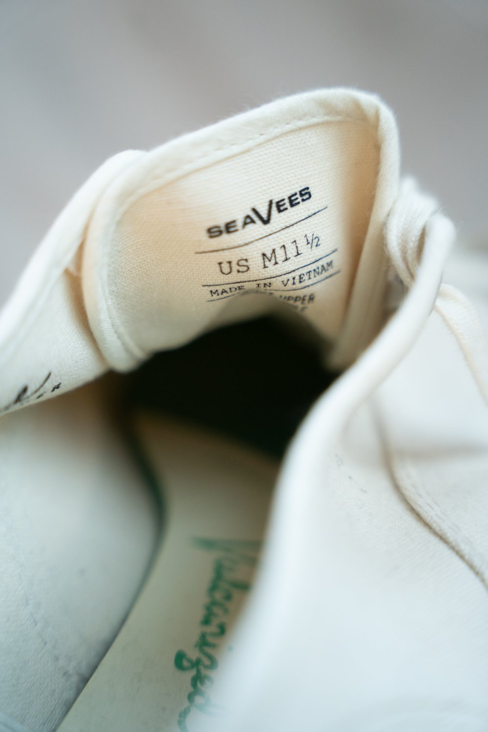 Image of SEAVEES x Goodyear canvas sneaker