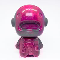 Image 1 of Chibi Chonk With Super Helmet - Pink Granite Swirl