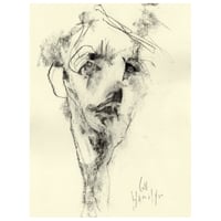 Image 1 of His Moment Of Elevation - Charcoal on Paper 