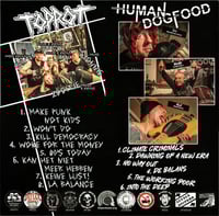 Image 2 of Human Dogfood SPLIT  Toprot   LP