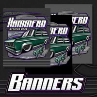 Image 1 of Get Bucked Bronco II Banner **Pre-Order**