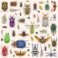 Image 2 of Seamless repeat pattern Insect & Beetle 
