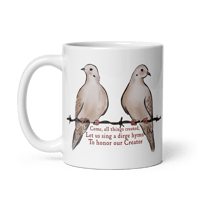 Image 2 of Mourning Doves Lamentations Mug