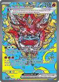 Hearthflame Mask Ogerpon ex - 148/131 - SV: Prismatic Evolutions - Near Mint