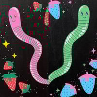 Image 1 of wormy original paintings 