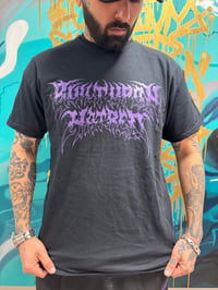 Purple logo tee