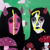 Image 2 of mushroom demon original paintings 