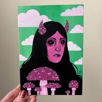 Image 3 of mushroom demon original paintings 