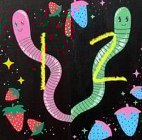 Image 2 of wormy original paintings 