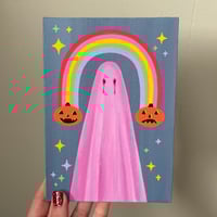 Image 3 of lucky ghostie original paintings 