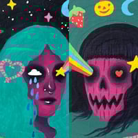 Image 1 of lucky charm original paintings 