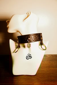 Image 1 of Choker "Medaglia Devotorum" (doré)