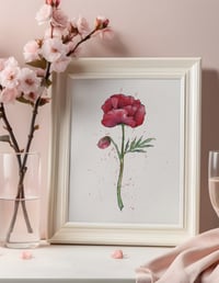 Image 1 of Redeeming Red Print