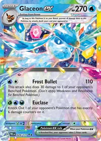 Glaceon ex - 026/131 - SV: Prismatic Evolutions - Near Mint