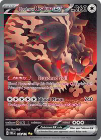 Bloodmoon Ursaluna ex - SV: Prismatic Evolutions - Near Mint