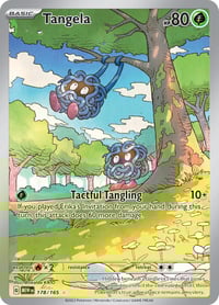 Tangela - 178/165 - SV: Scarlet & Violet 151 - Near Mint
