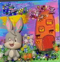 Image 2 of Spring mixed media painting 