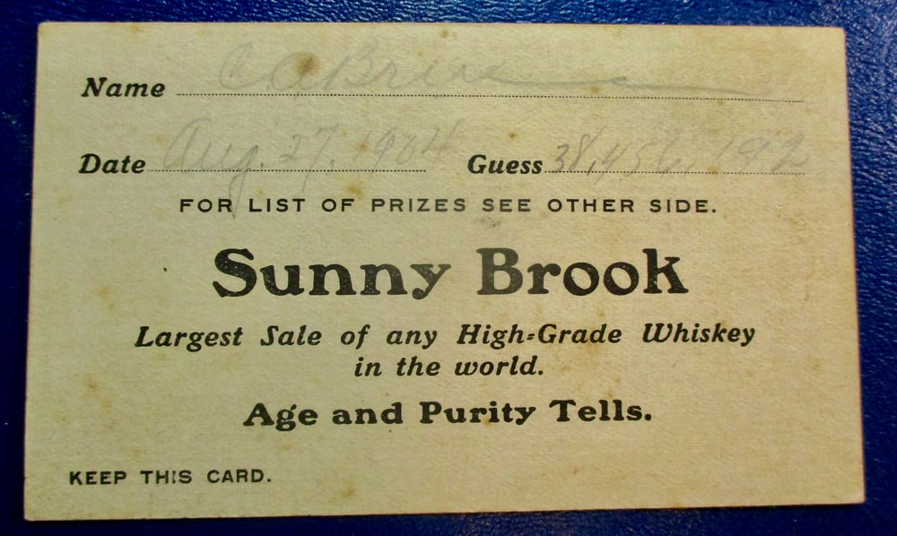 A VERY RARE & QUITE INTERESTING TICKET FOR A DRAWING AT THE 1904 ST. LOUS WORLD'S FAIR