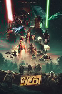 Star Wars Return Of The Jedi 24x36