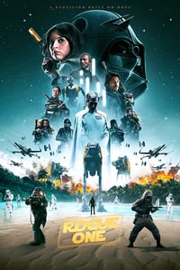 Star Wars Rogue One 24x36