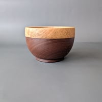 Image 3 of Large Altar Bowl - Walnut and Maple 3.75" x 2.5"