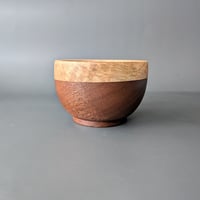 Image 5 of Large Altar Bowl - Walnut and Maple 3.75" x 2.5"