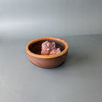 Image 1 of Large Altar Bowl - Walnut and Canarywood 4" x 1.875"