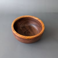 Image 4 of Large Altar Bowl - Walnut and Canarywood 4" x 1.875"