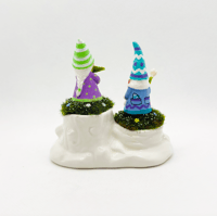 Image 3 of Whimsical Springtime Gnome Tabletop Decor