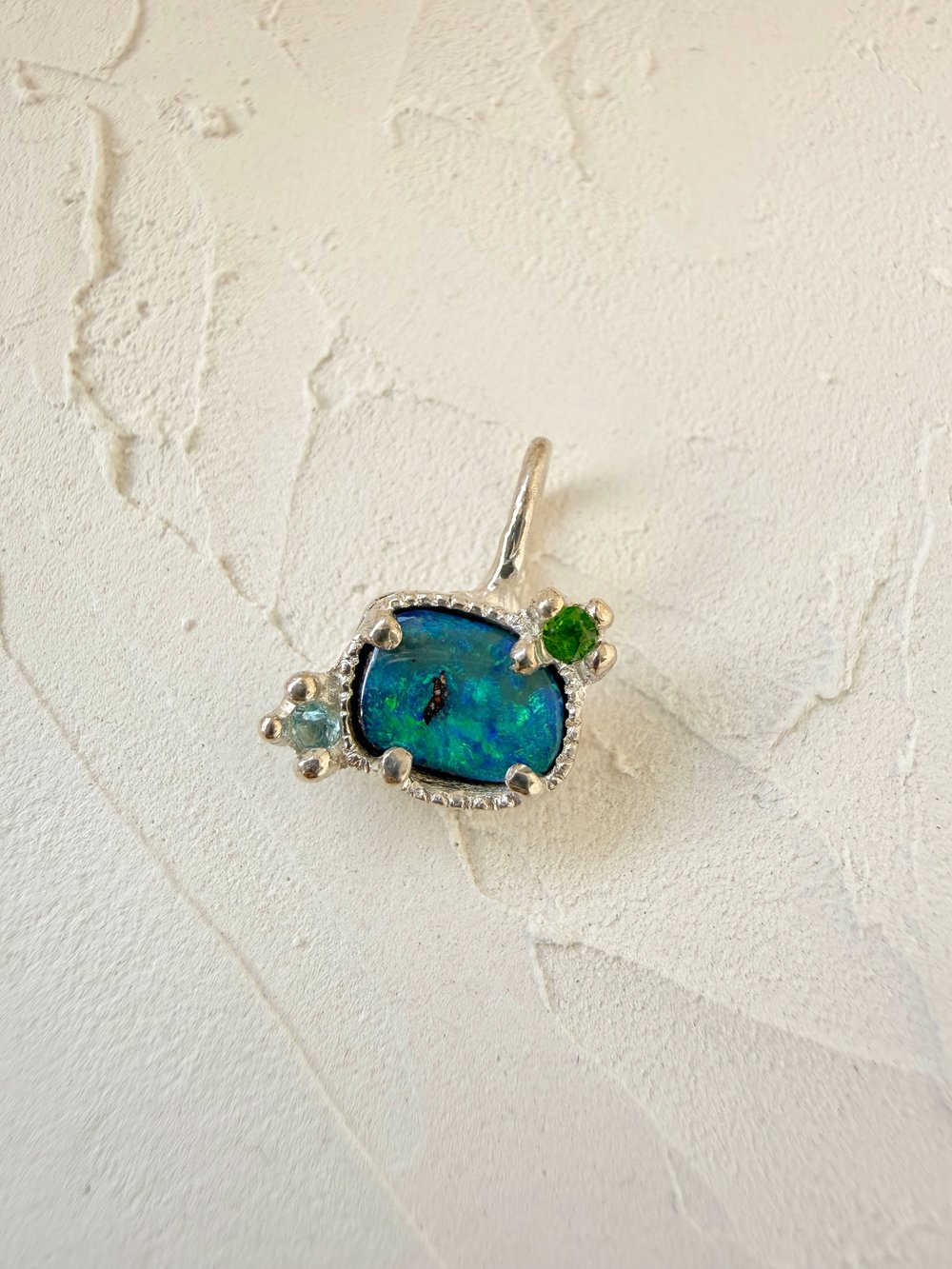 Image of Opal Argentium Pendant