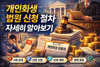 개인회생 법원 신청 절차 자세히 알아보기