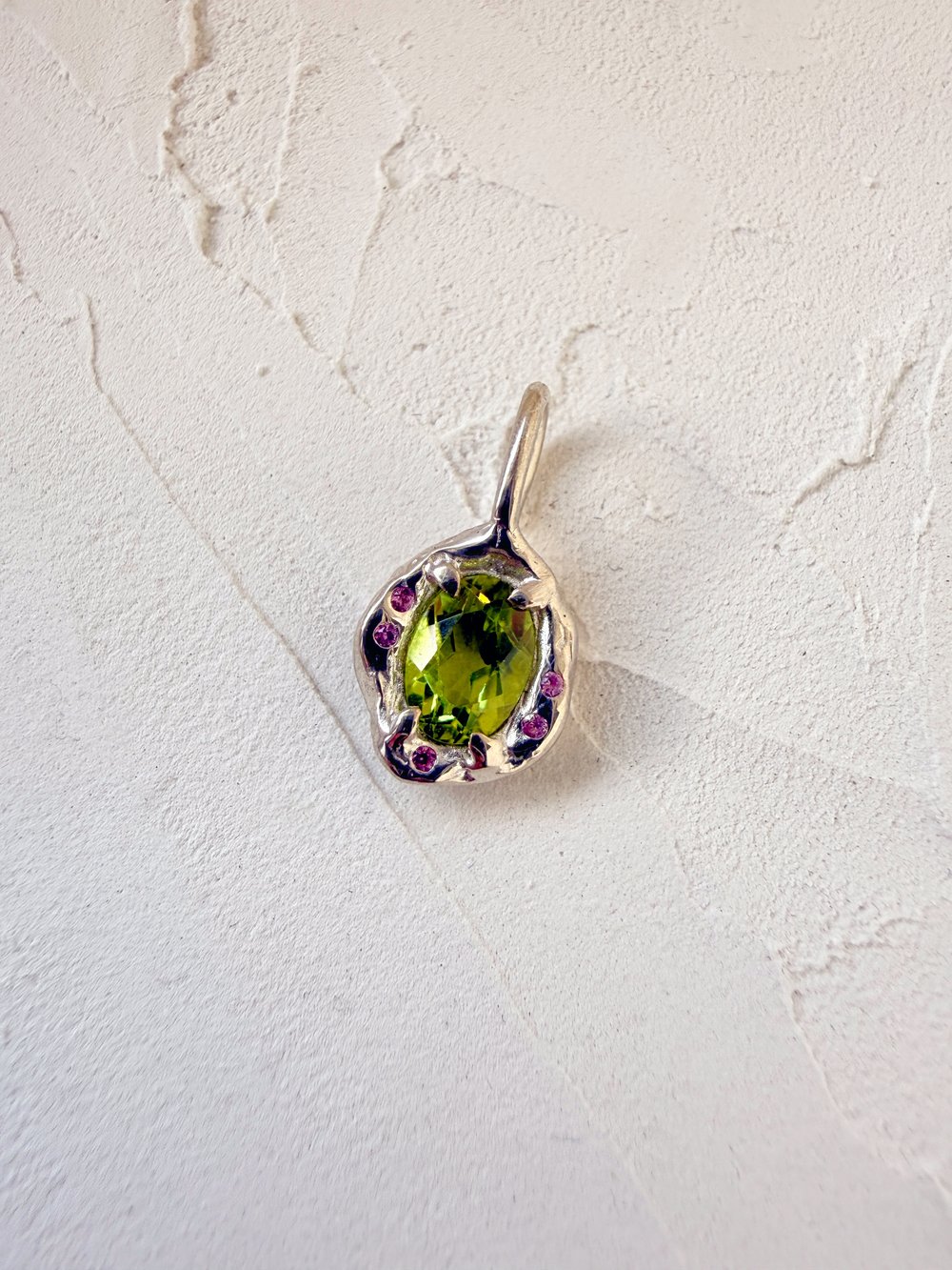Image of Molten Peridot Pendant