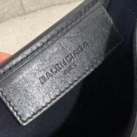 Image 5 of Preloved Authentic Balenciaga Cream Canvas Cabas Tote with Pouch