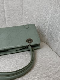 Image 4 of Preloved Christian Dior East West Lady Dior Cannage Leather