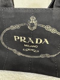 Image 3 of Preloved Authentic Prada Canapa Two-Way Tote