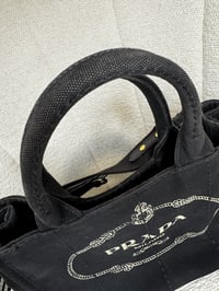 Image 4 of Preloved Authentic Prada Canapa Two-Way Tote
