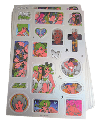 Stone Ocean Stickersheet ⓝⓔⓦ